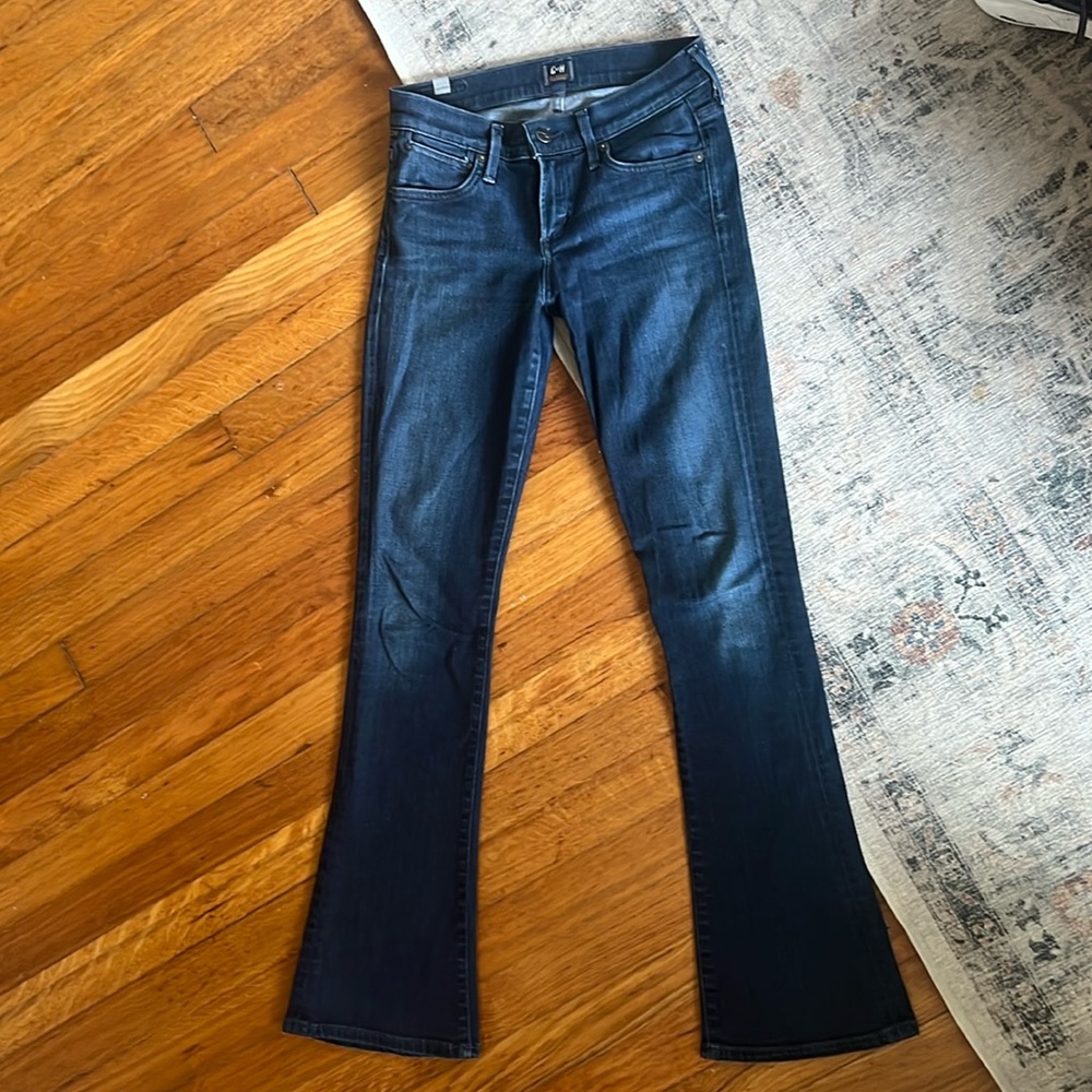 Citizens of Humanity size 24 blue denim jeans